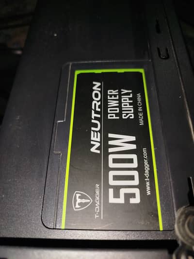 T-Dagger neutron 500W power supply with box