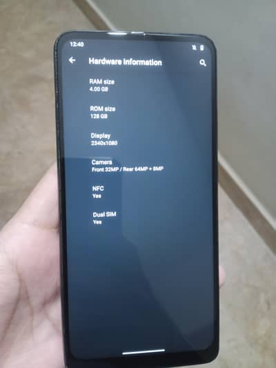Motorola One Hyper 4gb 128gb