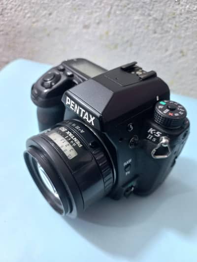 Pentax K-5 IIS with 50mm lens