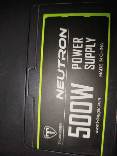 T-Dagger neutron 500W power supply with box