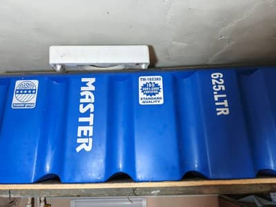Master water tank 625. Ltr