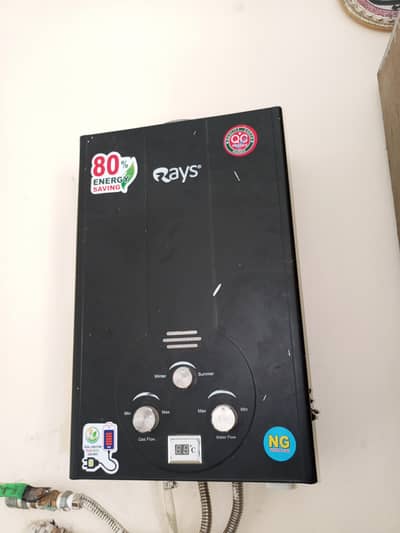 instant geaser 14 months used