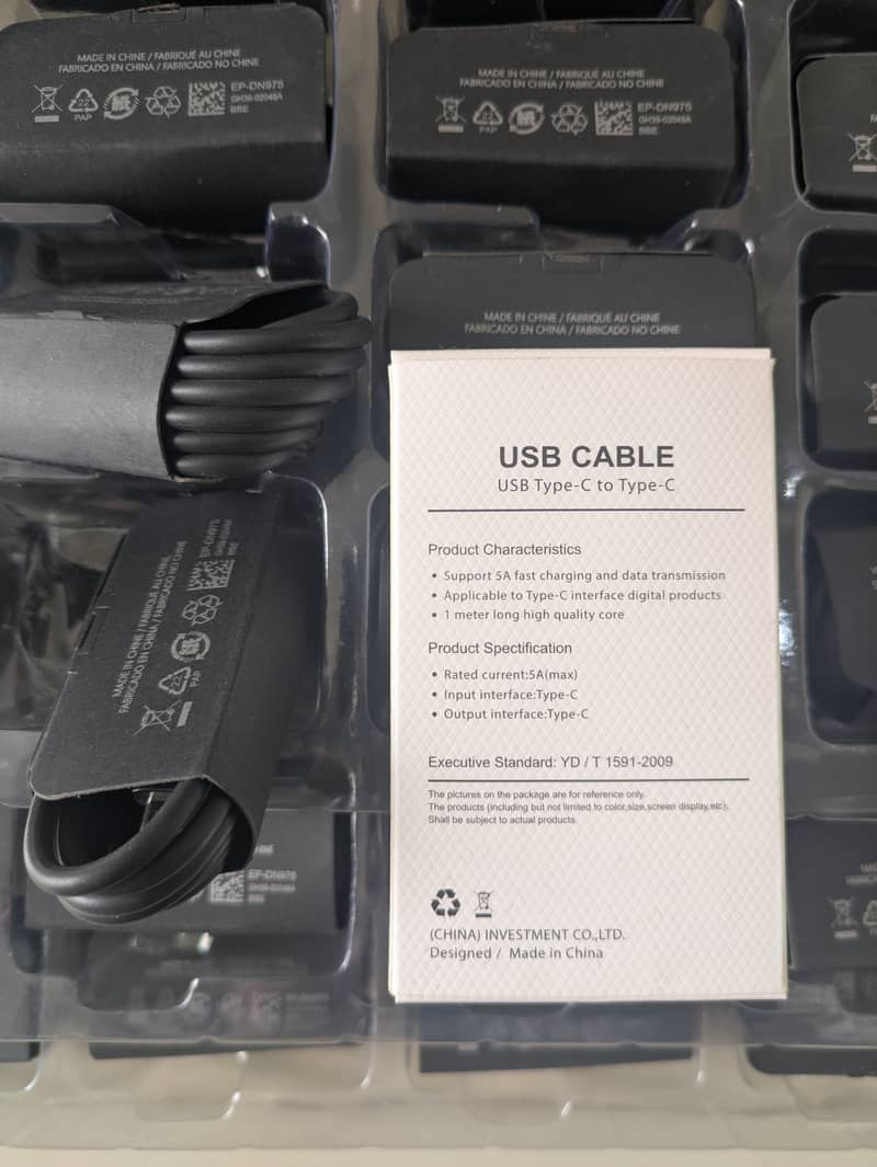 Mobile data cable , charging cable - Type C cable  with Delivery 2