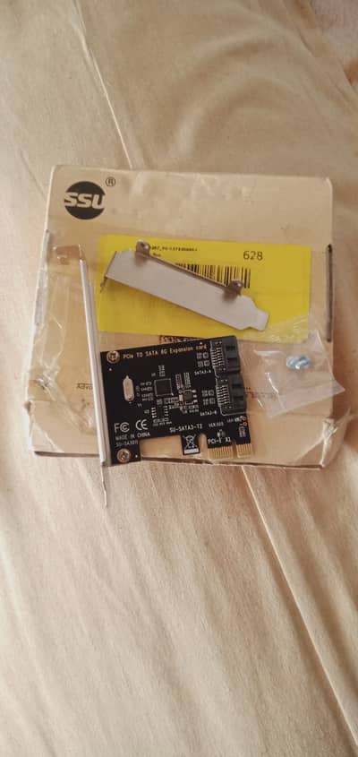 Sata Cable 2 Port PCIe SATA 6Gbps Non-Raid Expansion. . .