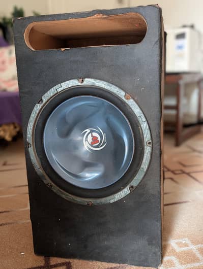 Kenwood Woofer 12 inch complete with wood box