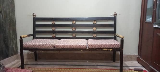 5 seater rod iron  sofa set