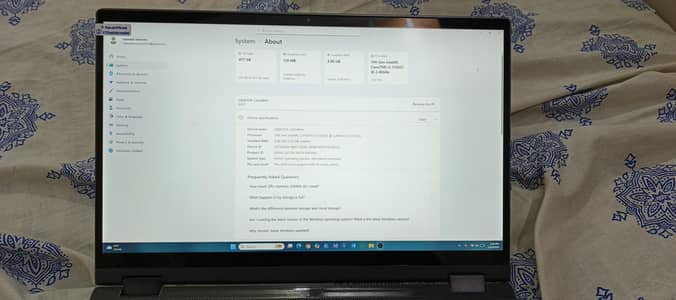 Lenovo Flex 5 Touch 360 rotat able  Core i5 Gen 11