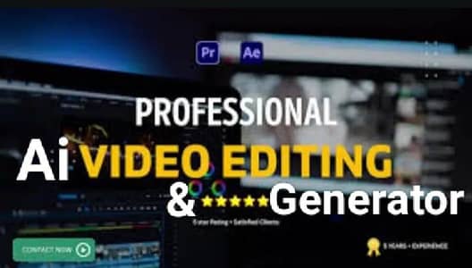 Ai Video Generator + Video Editor Professionally