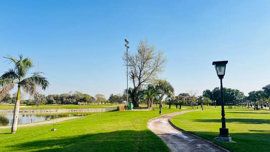 Facing Park 1 Kanal Plot Available For Sale In Lake City Golf Estate 2
