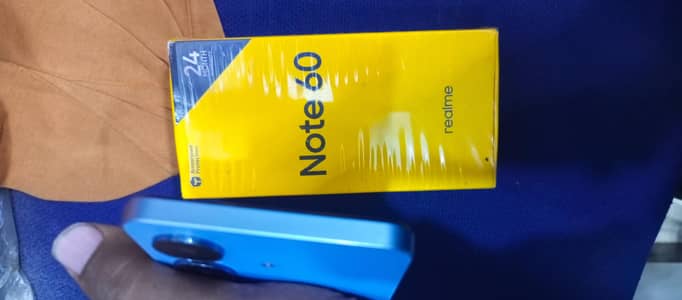 realme note 60 with box 10/10
