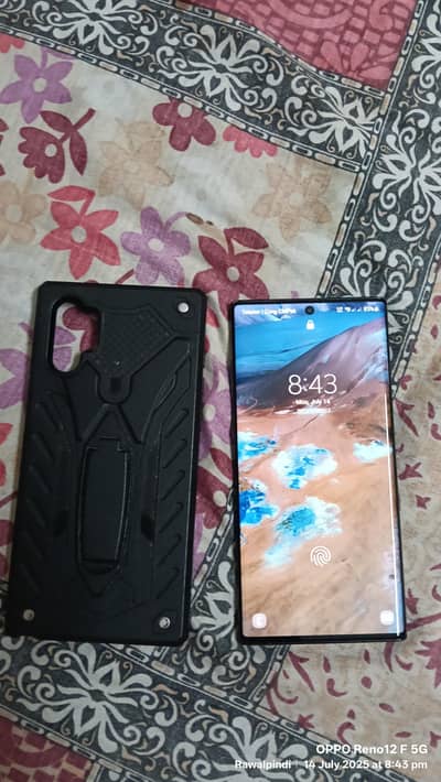 Samsung Note 10 plus 5g N976n model dual Sim with 45w charger