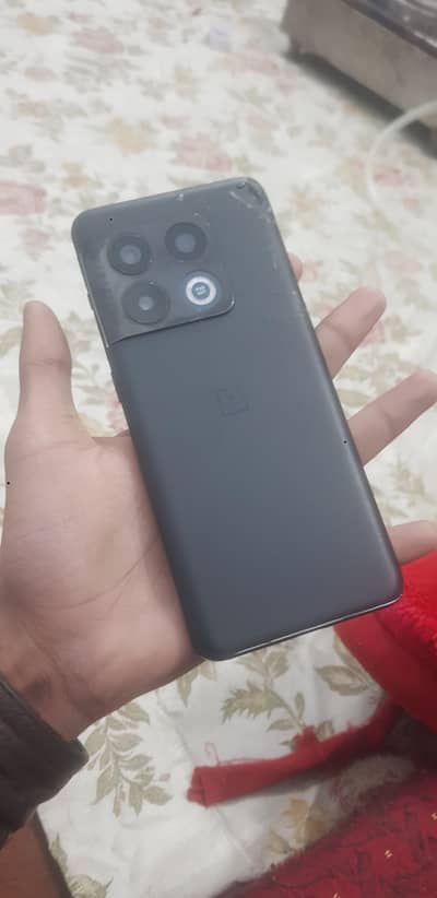 one plus 10 pro 5g  12gb 256gb nan pta just back carck