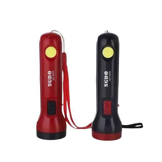 Rechargeable LED Torch Light SG-6658 Mini Pocket Flashlight Emergency Torch Light