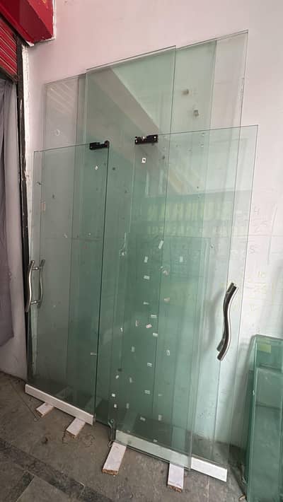 Tempered Glass Doors / Glass Partition Panels for sale