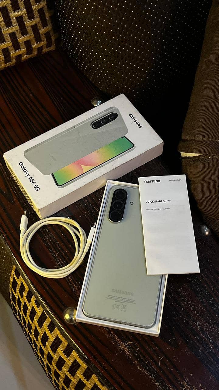 Samsung Galaxy a56 with box,cable - Mobile Phones - 1110728954