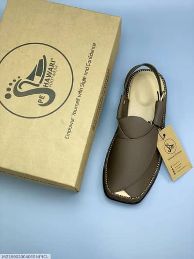 original zardari Peshawari chappal - premium Quality -New- size