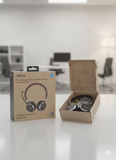 Jabra Evolve 65 SE – Professional Wireless Freedom for Deep Focus