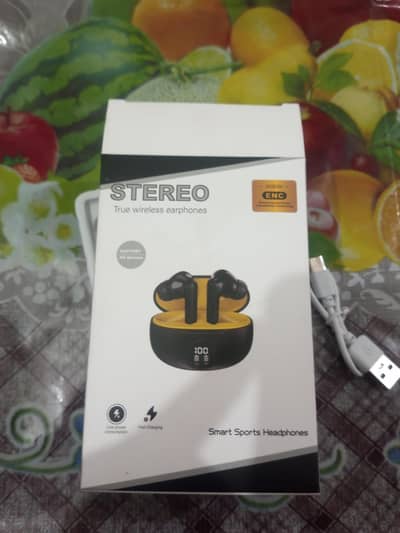 new stereo earbuds