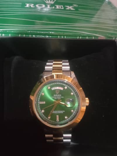 Rolex watch with luxury packing