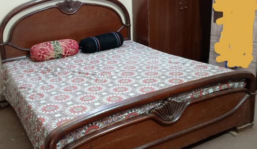 king size bed without matress