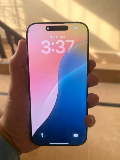 iphone 16 pro max JV 256 gb black color