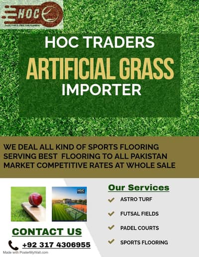 Sports flooring - Artificial grass - Astro Turf - Grass - Padel courts