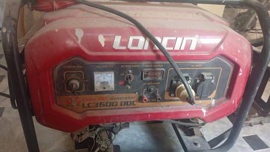 used loncin LC300DD generator