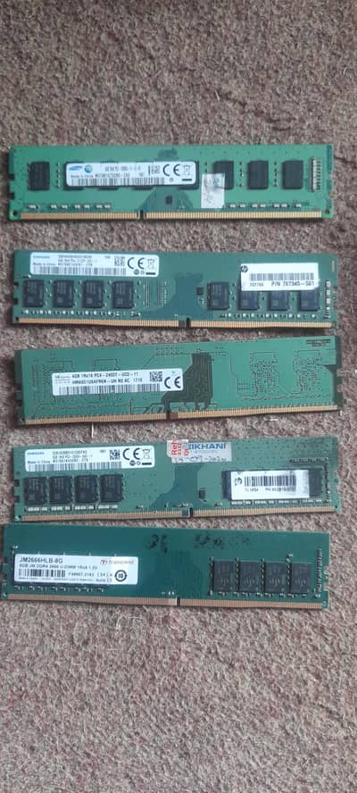 DDR4 and DDR3 RAM