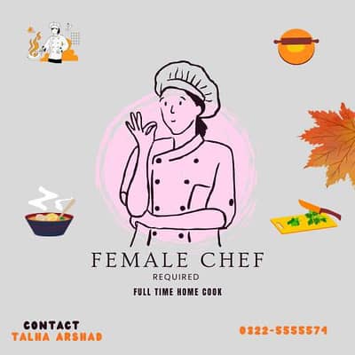 hiring home chef female