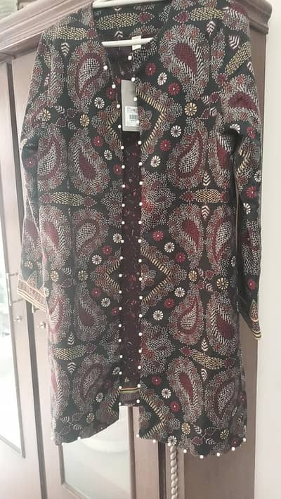 nishat new jacket available in small size