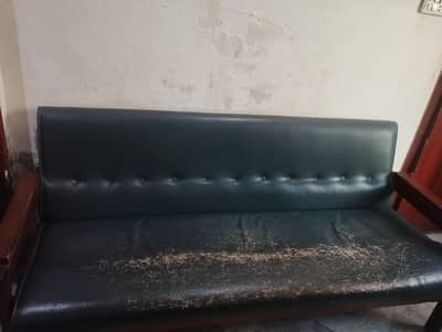 Sofa pure wood frame