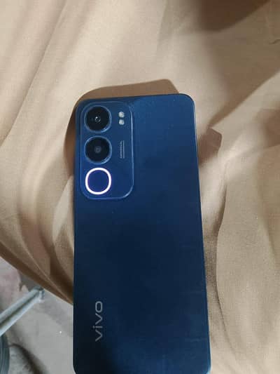 vivo y19s 4+4 _128 oringal charger+ box