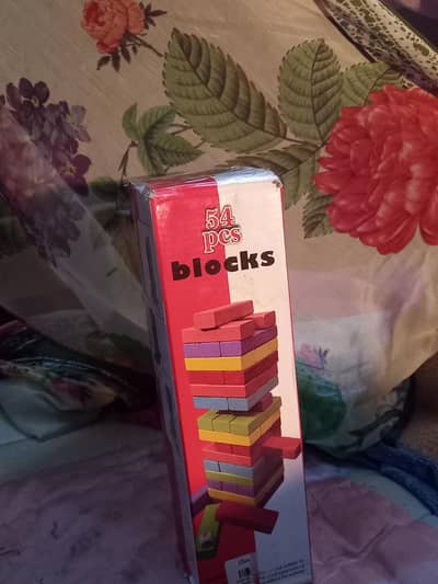 Used Jenga Game (Some Pieces Missing)