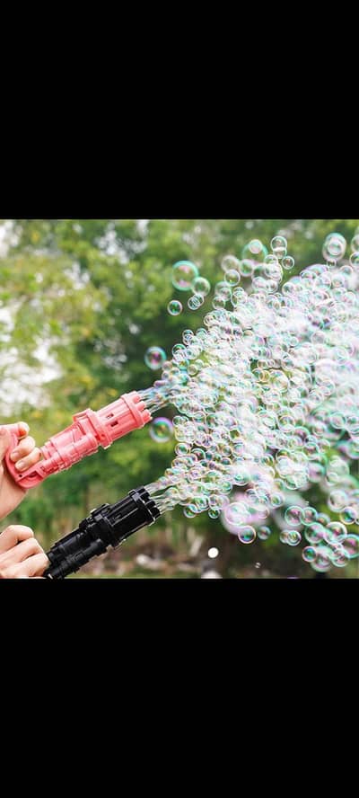 electric Drive Bubble gun  for kids