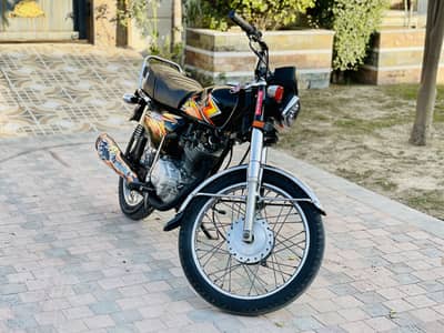 Honda CG 125 (2021) Model Black Edition Up For Sale