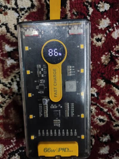 66W Super Fast Charge Power Bank – 20,000mAh