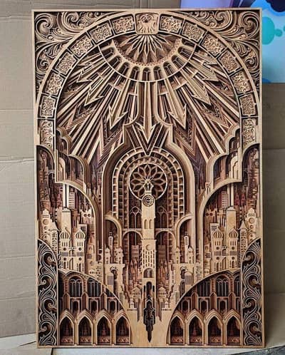 CNC WOOD ART