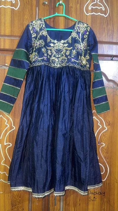 frock dopatta with lehnga