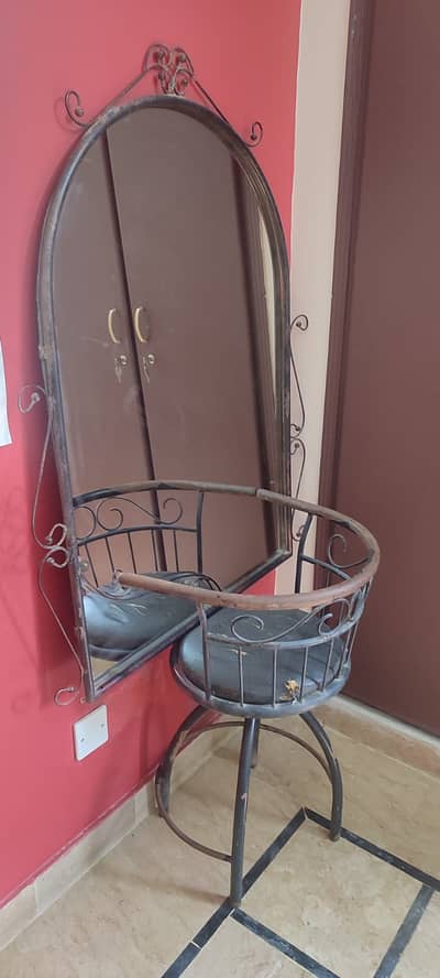 Mirror with Chair