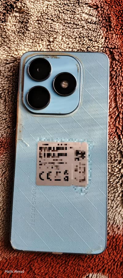 Tecno Spark 20 Blue Colour  16/256 GB aur less hojaye ga