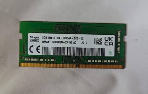 [Two] Sk hynix 8gb ddr4 Ram - 3200MHZ