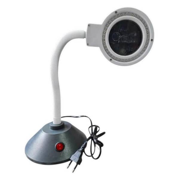Table Lamp With Magnifying Lens For Study And Work Ultra Bright Lamp With On And Off Button