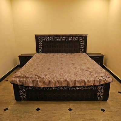 wooden king size bed for sale
