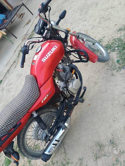 Suzuki gd110 2017 but first use 2021