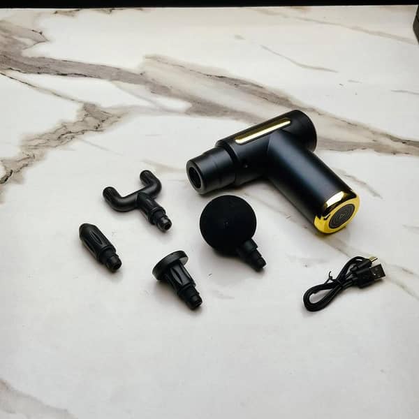 MAXTOP MP-720 Golden Handheld Body Device – 6 Speed Adjustable Vibration