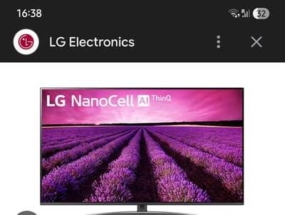 LG tv model NANO CELL 49sm8100pva   49 inche  Original made in Korea