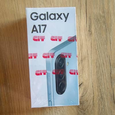 Samsung A 17 new  256 gb memory 8gb ram