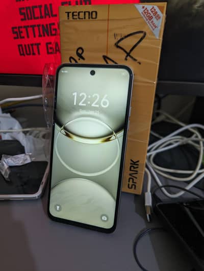 tecno sparks 30c warranty til. june