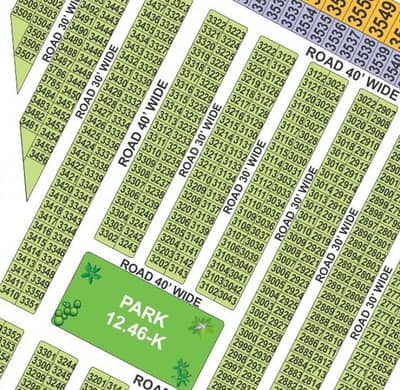5 Marla Residential (Transfer Free) Plot For Sale In Overseas Block Park View City Lahore