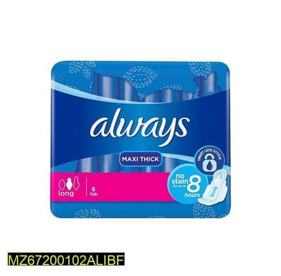 Breathable Sanitary Pads, Pack Of 4